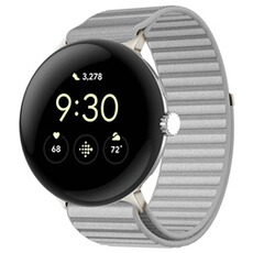 Montre connectée Imoshion Bracelet en nylon pour Google Pixel Watch 3 / 4 (45 mm) - Gris clair