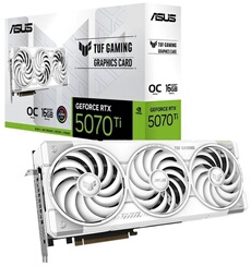 TUF Nvidia GeForce RTX 5070 TI 16G GAMING Blanc