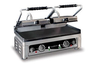 Machine à panini à usage professionnel 560 x 440 x 300 mm