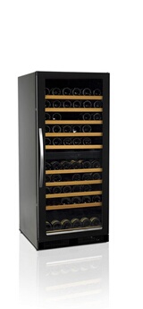 Cave à Vin Bi Zone Professionnelle TFW300 2F pour 110 Bouteilles 750 ml