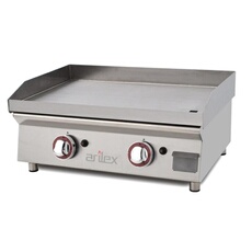 Plancha à Gaz en Acier Rectifié