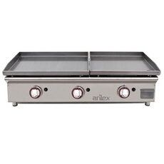 Plancha à Gaz DUO en Acier Laminé