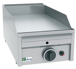 Plancha Gaz Lisse 1 ou 2 Zones de Cuisson