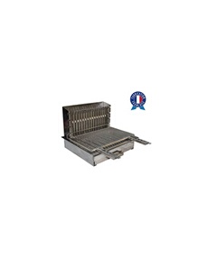Barbecue Encastrable Inox Charbon de Bois