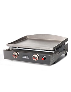 Plancha Gaz tout Inox LAGOA 2 Feux