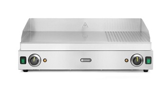 Grill rainuré 1/3 Profi Line 2/3 lisse 1/3 rainuré 230V/3500W 720x530x(H)250 mm