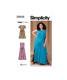 YUTILA Robe en tricot pour femme