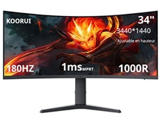 ”Gaming G3441VC 34”” incurvé 180 Hz WQHD”