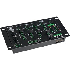 Table de mixage DX-50 USB MKII 4 canaux avec Bluetooth, Fonction talkover, master out L/R (RCA), 5 indic. de niveau LED