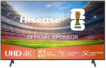 Hisense 58A6Q - TV LED 58 (146 cm) - 4K UHD 3840x2160 - HDR10+ - TV connecté - 4
