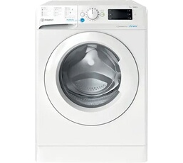 - Lave-linge Ouverture frontale 3, BWE91484XWFRN, Blanc, L:59.5cm, H:85cm, P:63cm, Classe énergétique : C