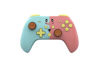 Manette Dragonshock Manette sans fil PopTop Bleu et Rose pour Nintendo Switch Nintendo Switch OLED PC Android et iOS