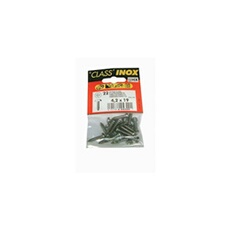 Vis tôle inox A4 Pozi tête cylindrique 4,2 x 19,4 mm - Lot de 14