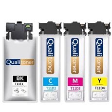 Cartouche d'encre Générique T11E1 T11D2 T11D3 T11D4 compatible Epson - Pack de 4 Noir et Couleurs