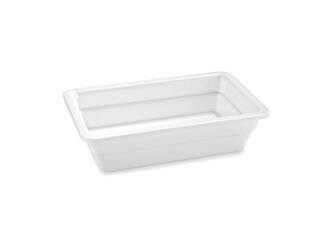 Plat en Mélamine Blanc GN 1/4 P 65 mm