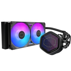 COOLER MASTER MasterLiquid 240 Atmos II Pixel LED Watercooling AIO Ventilateurs 120mm - vue 8