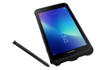 Galaxy Tab Active2 - Tablette - robuste - Android 7.1 (Nougat) - 16 Go - 8" TFT (1280 x 800) - Logement microSD - 3G, 4G - LTE - noir