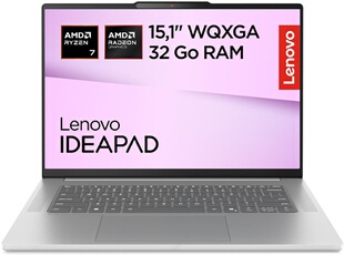 IdeaPad Slim 5 15ARP10 15 1 WQXGA 165 Hz AMD Ryzen 7 RAM SSD arctique