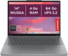 ”14M8911 14”” WUXGA Mediatek Kompanio 4 Go RAM 64 Go eMMC Noir et Gris”