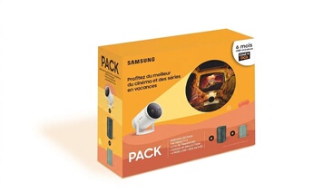 Pack Vidéoprojecteur Samsung The Freestyle 2nd Generation SP LFF3CLAXXXE + Accessoires - vue 2