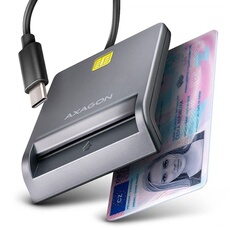 Lecteur de cartes USB-C AXAGON CRE-SM3TC