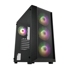 Boîtier PC moyen tour ATX CMT218 RGB noir