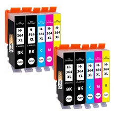 Cartouche d'encre Générique 364XL 364 XL Multicolore Pack de 10 compatible HP DeskJet