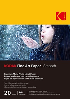 Kodak Papier Photo Mat 230g - A4 - 20 Feuilles