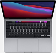 Pro 13'' 256 Go SSD 8 Go RAM Puce M1 CPU 8 cœurs GPU 7 cœurs