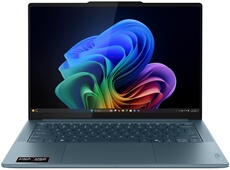 ”Yoga Pro 7 14ASP10 14 5”” OLED 90 Hz Copilot+PC AMD Ryzen™ AI 9 32 Go RAM 1 To SSD Bleu sarcelle”