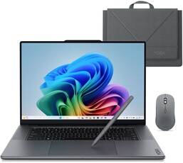 Pack Yoga Pro 9 16IPH11 16 Tandem OLED 120 Hz Ecran tactile Copilot+PC Intel Core Ultra 9 RAM SSD