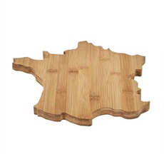 Planche à Fromage en Bois Forme France - HEXAGONE