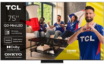 TV QD Mini LED TCL 75C69K PRO 2026 75 pouces 191 cm