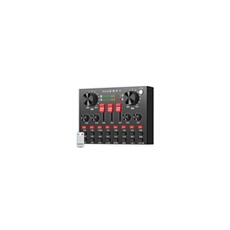 Table De Mixage Bluetooth Kit Microphone Studio Avec Bras Et Support Métal Noir