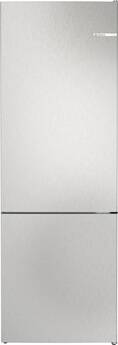 Série 4 Réfrigérateur combiné pose-libre 203 x 70 cm Couleur inox KGN492LDF