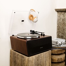 Tourne-Disque Lenco LS-470WA – 70W RMS, Bluetooth 5.0, 2 Vitesses - vue 4