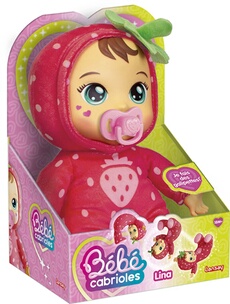 Poupon Lansay Bébé Cabrioles Lina La Fraise