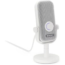 Microphone de Jeu ENDORFY Solum Voice S Cardioïde Eclairage RVB USB-C Onyx White