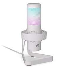 Microphone Streaming ENDORFY AXIS USB Cardioïde Dynamique - Blanc