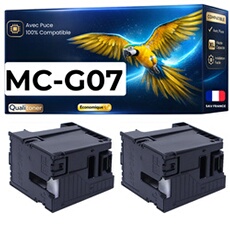 Cartouche de maintenance Générique compatible Canon MC-G07 6799C001 - Pack de 2