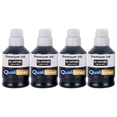 Recharge d'encre compatible pour Canon GI-50 GI-51 GI-40 GI-41 - Noir - Pack de 4 - 135 ml