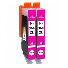 Cartouche 364XL 364 XL Pack 2 Magenta 1300 pages compatible pour HP DeskJet OfficeJet PhotoSmart