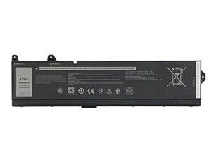 DLH - Batterie de portable (équivalent à : Dell X9FTM, Dell 0X9FTM, Dell 965V4, Dell 5JMD8) - lithium-polymère - 8050 mAh - 93 Wh - pour Dell
