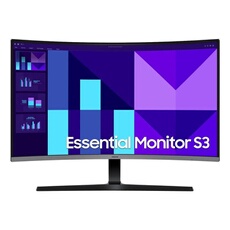 Essential S3 S32D392GAU - S39GD Series - écran LED - incurvé - 32" - 1920 x 1080 Full HD @ 100 Hz - VA - 250 cd/m² - 3000:1 - 4 ms - HDMI, VGA - noir