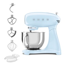Robot Pâtissier Multifonctions Smeg SMF05PBEU – 1000 W, Bol de 4,8 L - vue 5