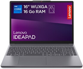 IdeaPad Slim 3 16IRH10 16 60 Hz Intel Core i7 16 Go RAM 512 Go SSD Gris lunaire