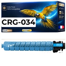 Toner compatible Canon CRG034 9453B001 Cyan 7300 pages