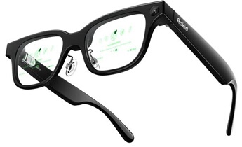 Lunettes intelligentes Rokid Glasses Réalité Augmentée Double écran optique IA - vue 2