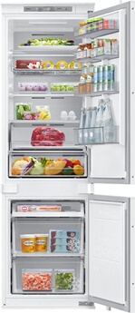 Réfrigérateur congélateur en bas Samsung BRB80F26ADS0 intégrable 178 cm - vue 3