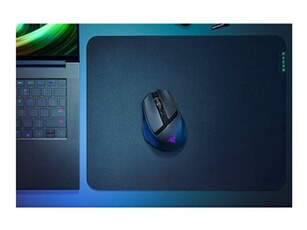 Basilisk Mobile - Souris - ergonomique - pour droitiers - optique - 10 boutons - filaire, sans fil - Bluetooth, USB, 2.4 GHz - récepteur sans fil USB